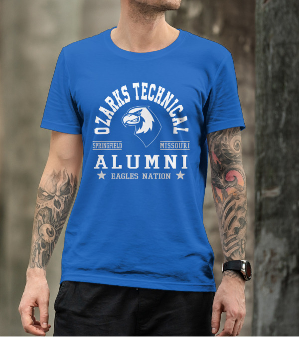 Ozarks Technical Springfield Missouri Alumni Eagles Nation T-Shirt