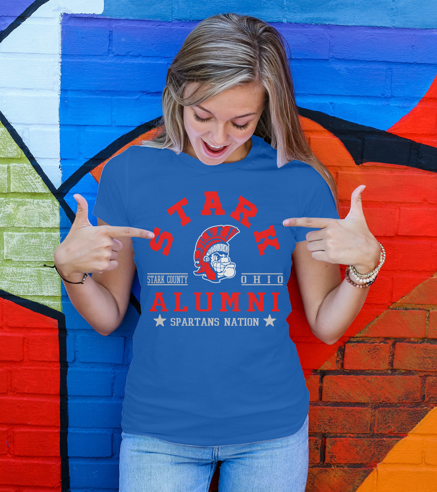 Stark County Ohio Alumni Spartans Nation T-Shirt