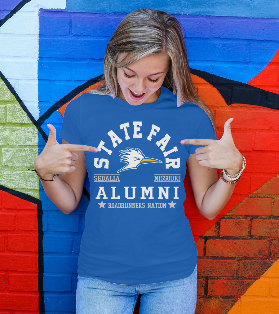 State Fair Sedalia Missouri Alumni Roadrunners Nation T-Shirt