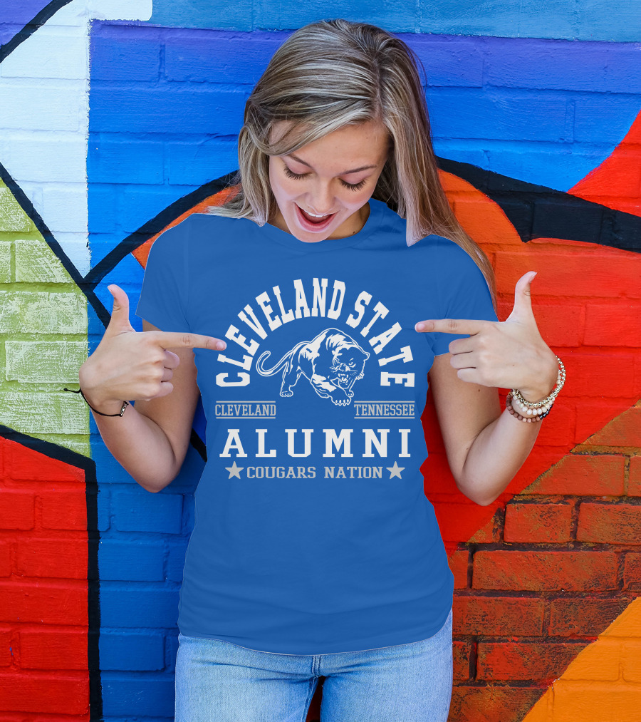 Cleveland State Alumni Cougars Nation Cleveland Tennessee T-Shirt