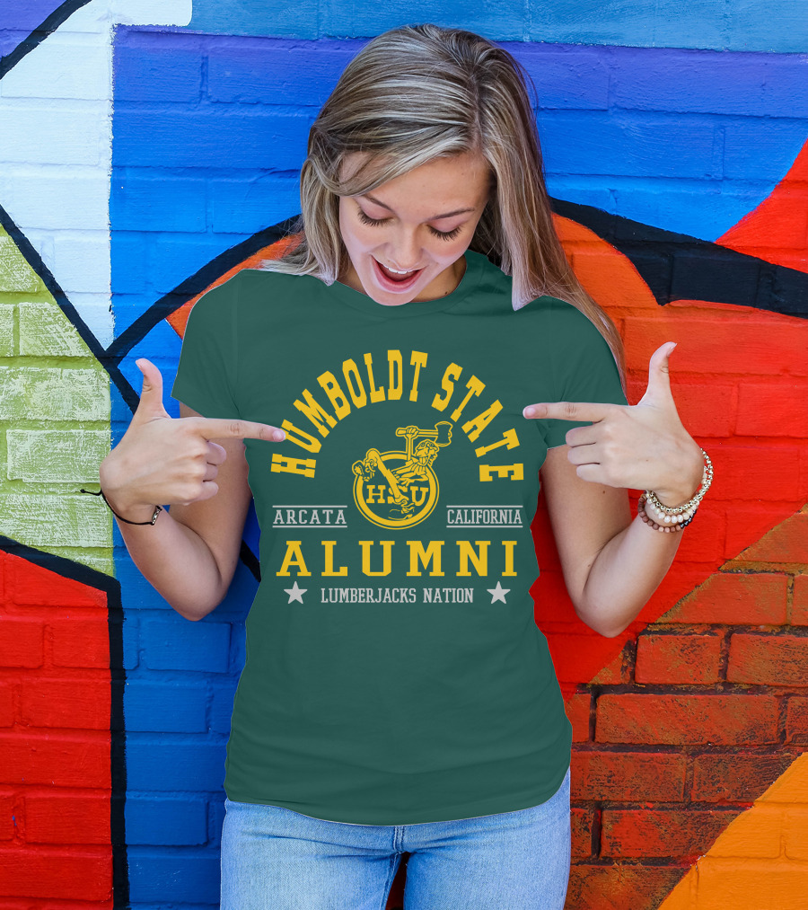 Humboldt State Alumni Arcata California Lumberjacks Nation HSU T-Shirt