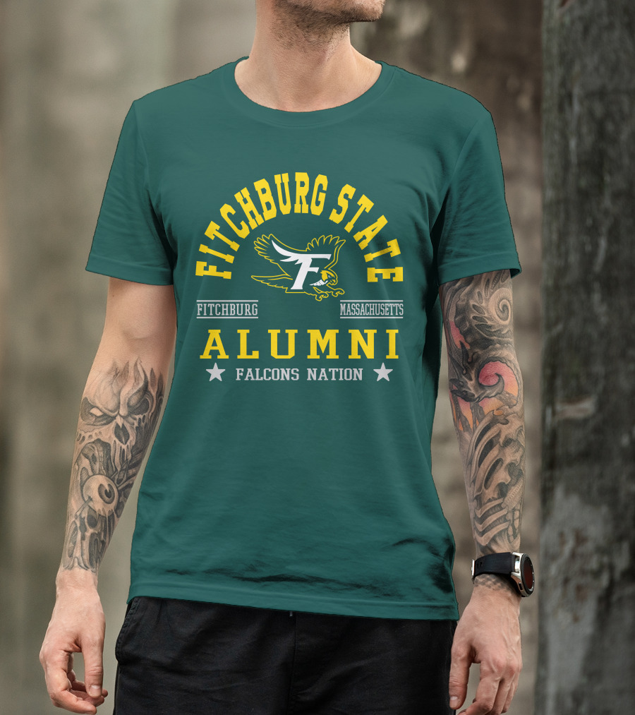 Fitchburg State Alumni Falcons Nation Massachusetts T-Shirt