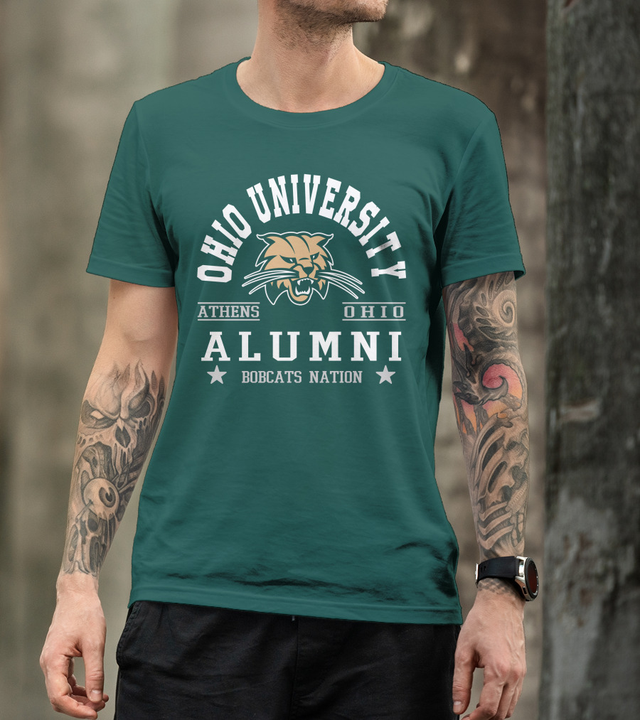 Ohio University Alumni Athens Ohio Bobcats Nation T-Shirt