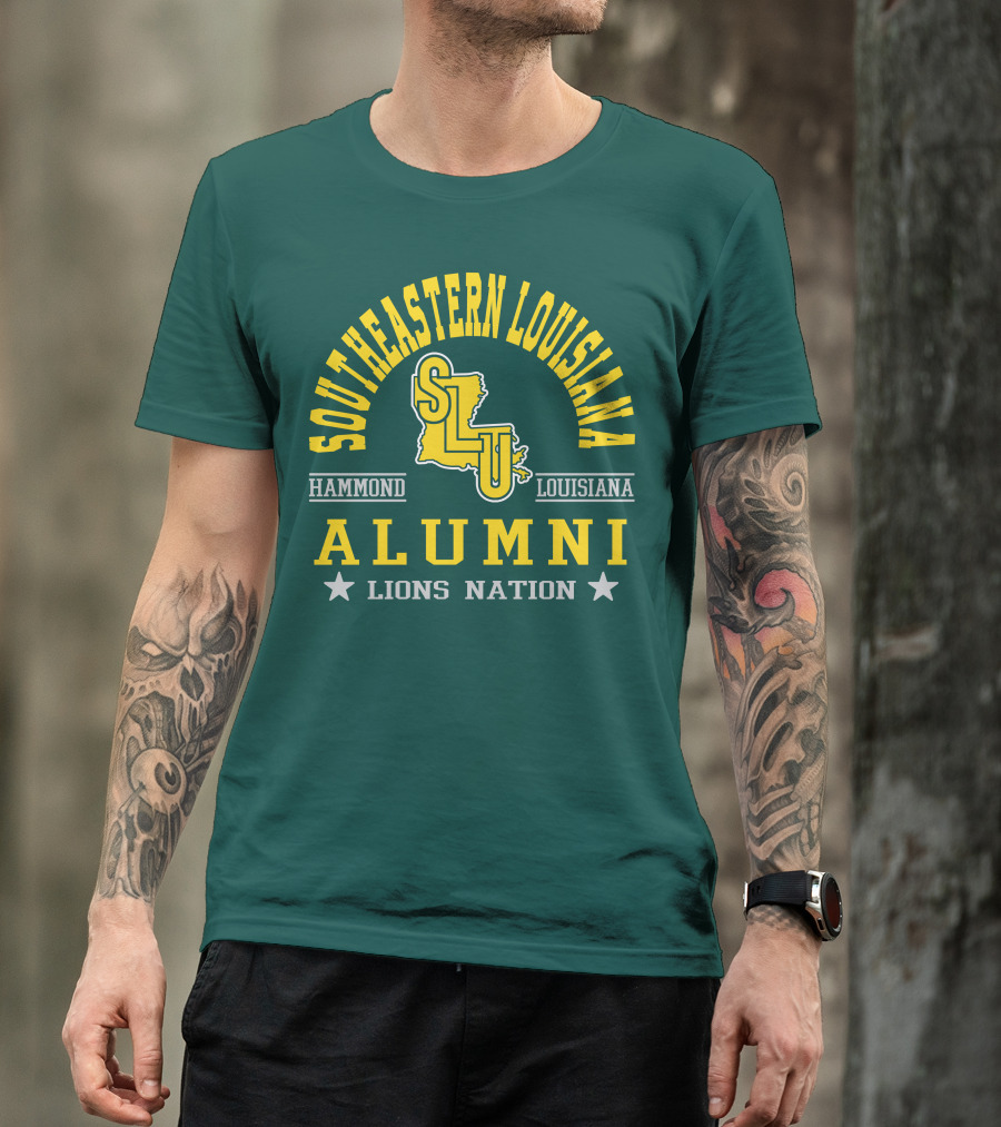 Southeastern Louisiana Alumni SLU Lions Nation Hammond Louisiana T-Shirt