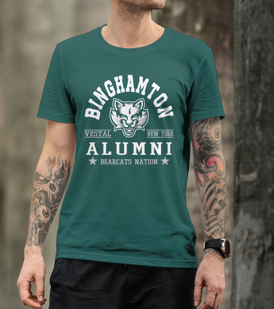 Binghamton Alumni Vestal New York Bearcats Nation T-Shirt