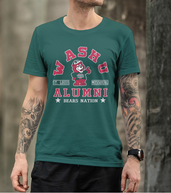 WASHU St. Louis Missouri Alumni Bears Nation T-Shirt