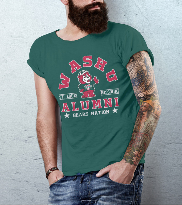 WASHU St. Louis Missouri Alumni Bears Nation T-Shirt
