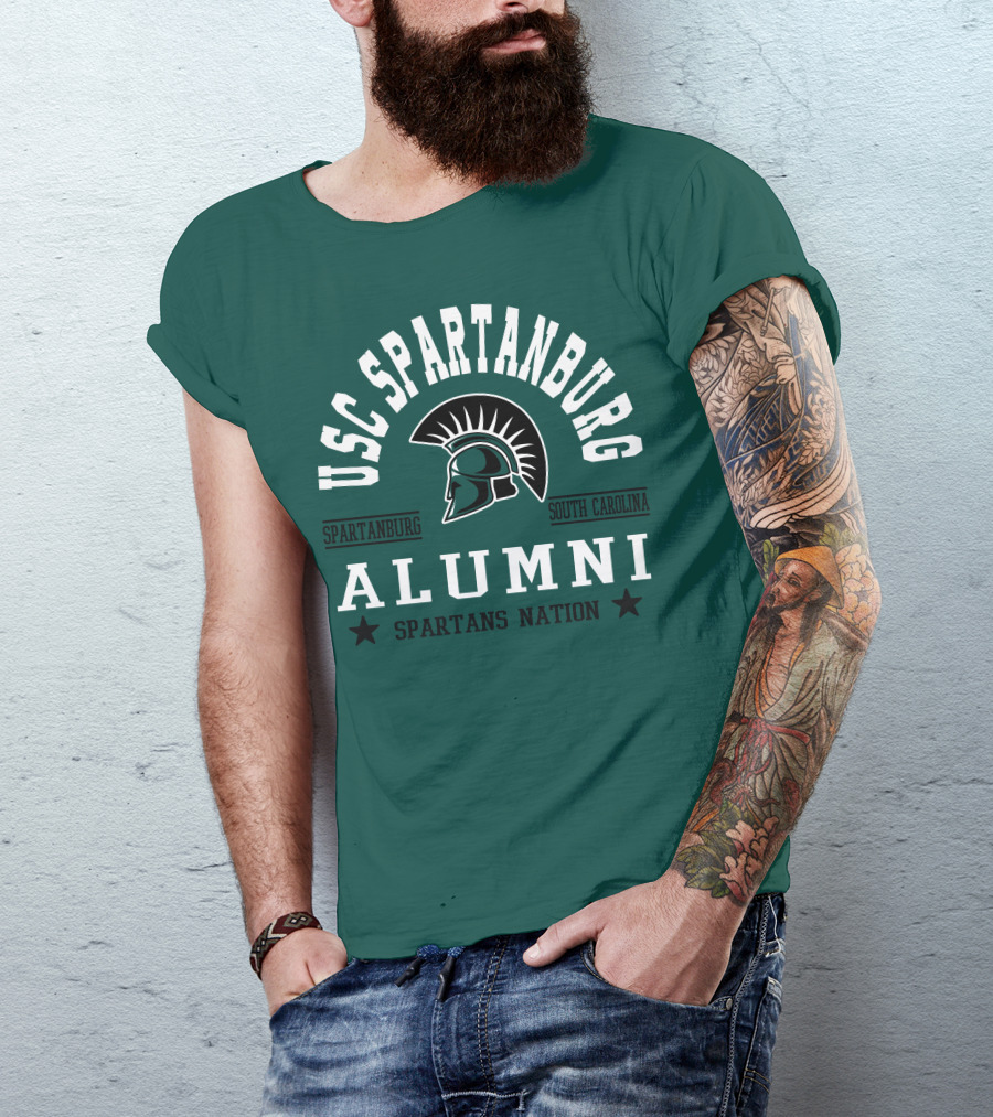 USC Spartanburg Alumni Spartans Nation South Carolina T-Shirt