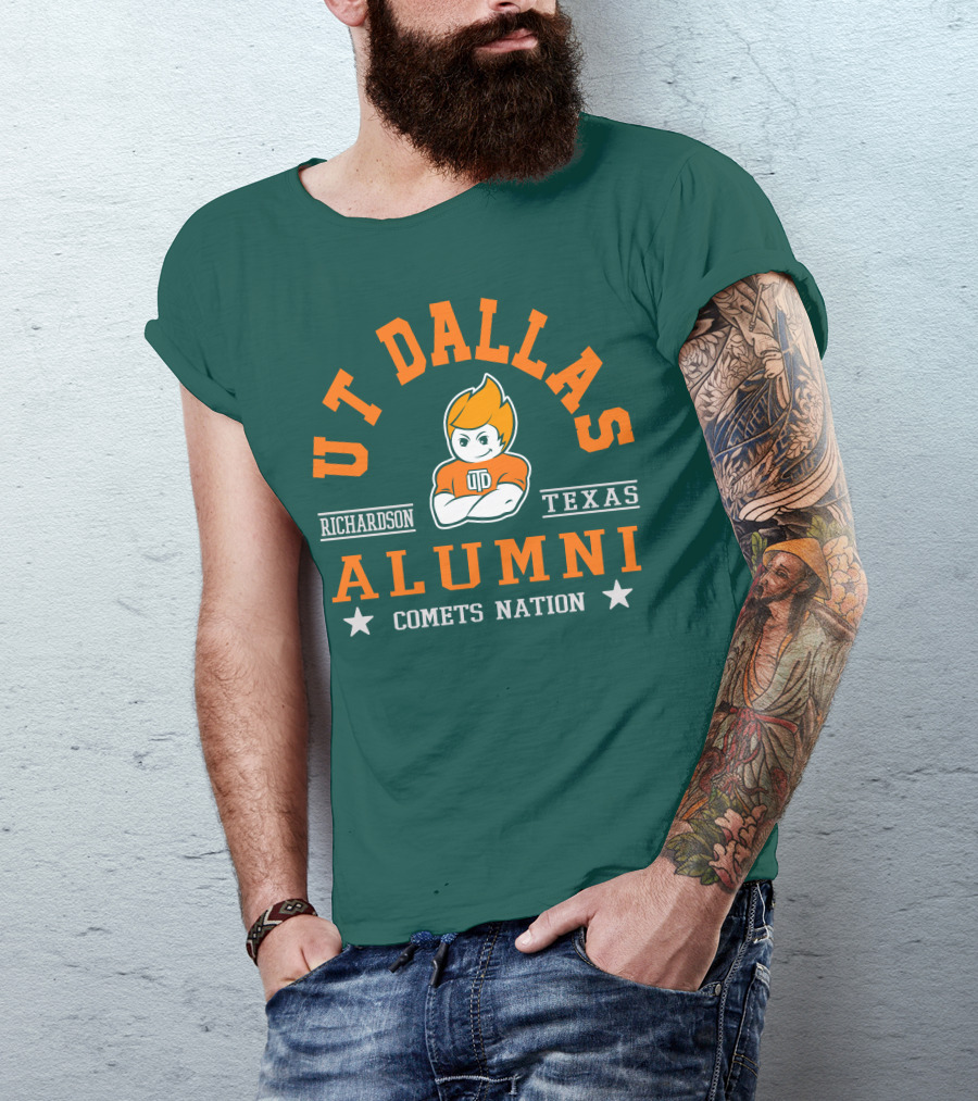 UT Dallas Alumni Comets Nation Richardson Texas T-Shirt