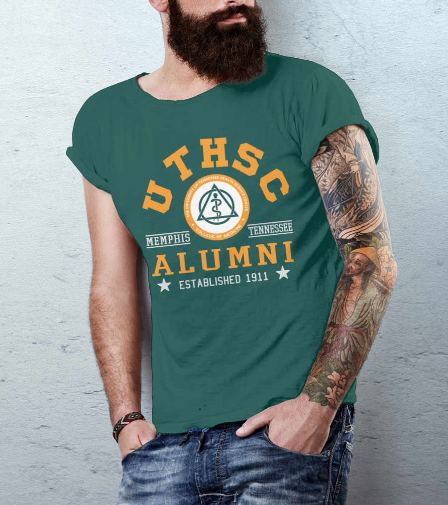 UT Health Science Center Memphis Alumni Established 1911 T-Shirt