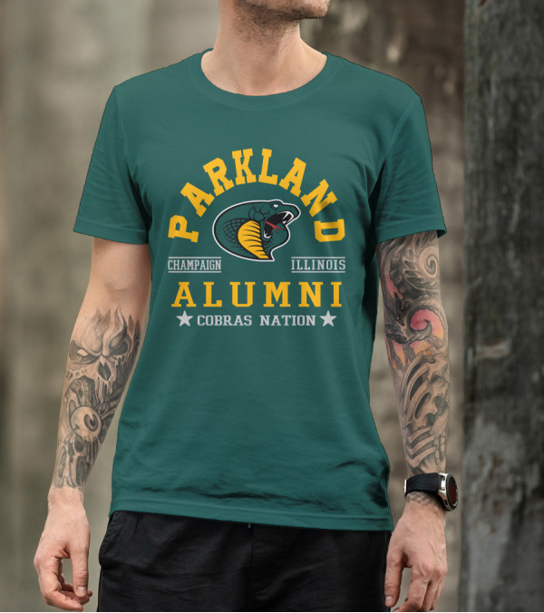 Parkland College Alumni Champaign Illinois Cobras Nation T-Shirt