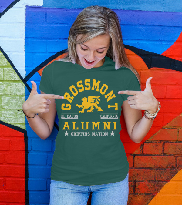 Grossmont College Alumni El Cajon California Griffins Nation T-Shirt