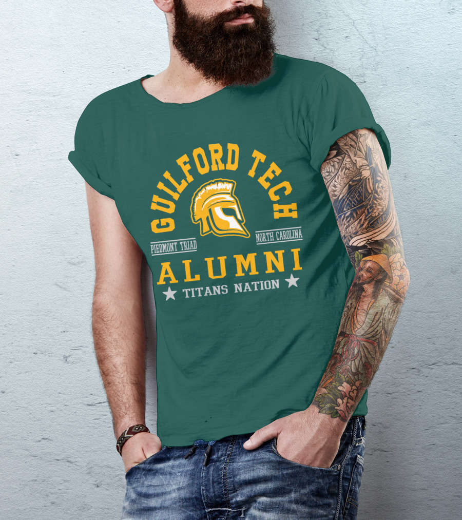 Guilford Tech Alumni Titans Nation Piedmont Triad North Carolina T-Shirt
