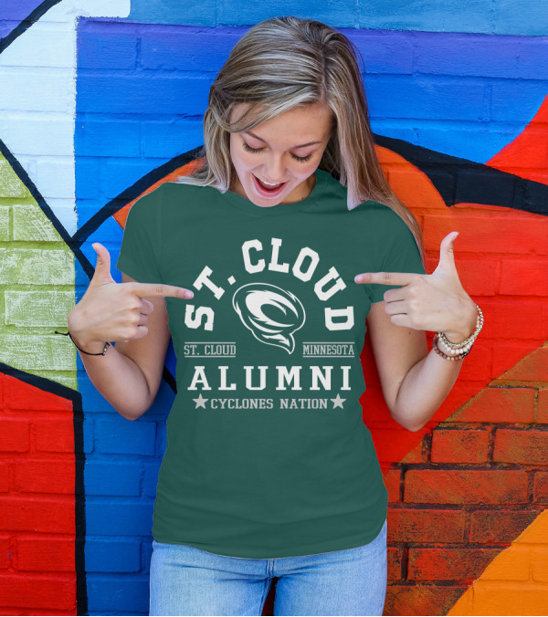 St Cloud Minnesota Alumni Cyclones Nation T-Shirt