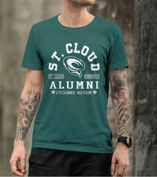 St Cloud Minnesota Alumni Cyclones Nation T-Shirt