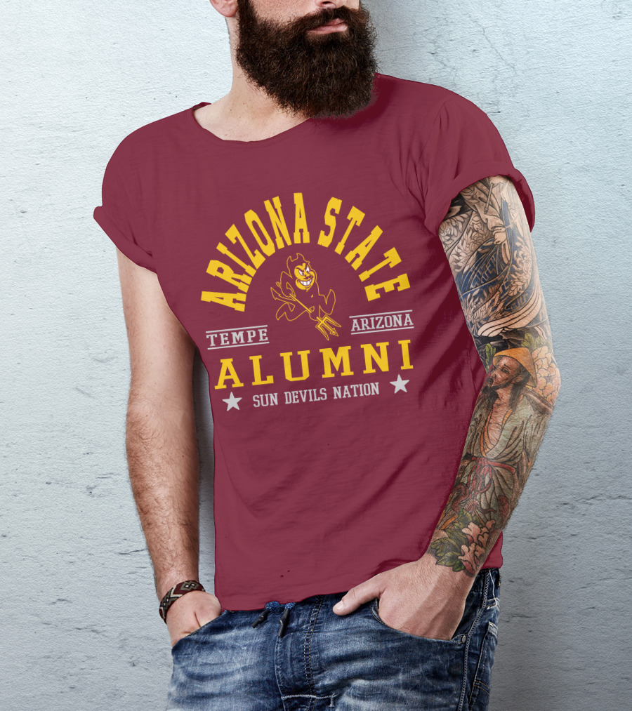 Arizona State Alumni Sun Devils Nation Tempe Arizona T-Shirt