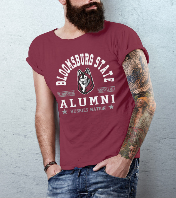 Bloomsburg State Alumni Huskies Nation Pennsylvania T-Shirt