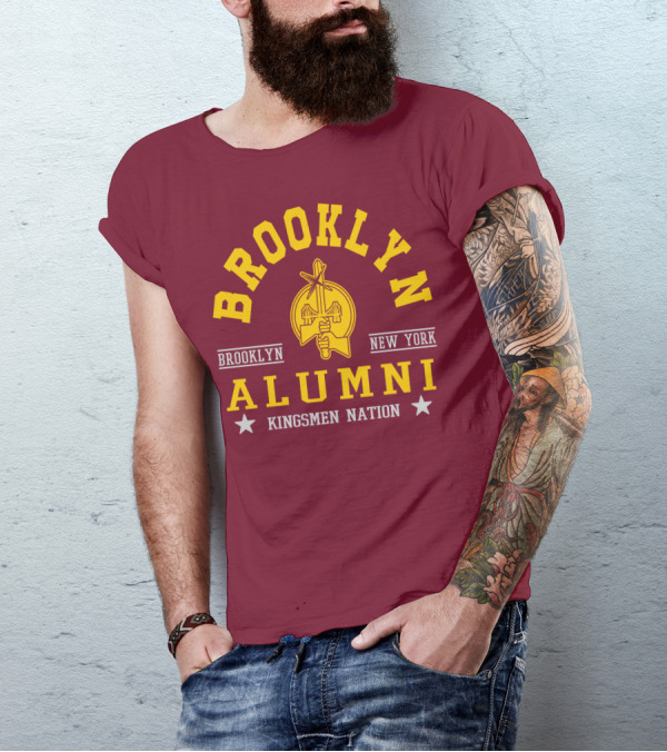 Brooklyn New York Alumni Kingsmen Nation T-Shirt