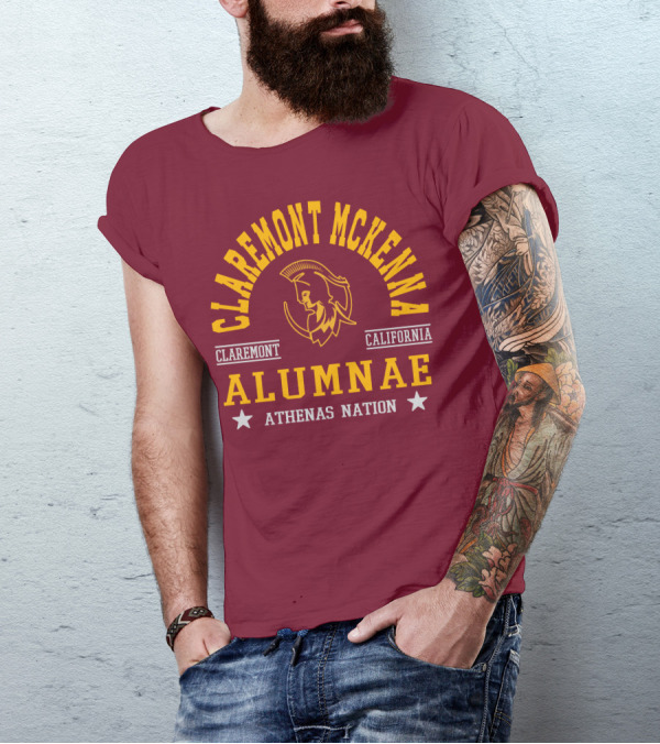 Claremont McKenna Alumnae Athenas Nation California T-Shirt