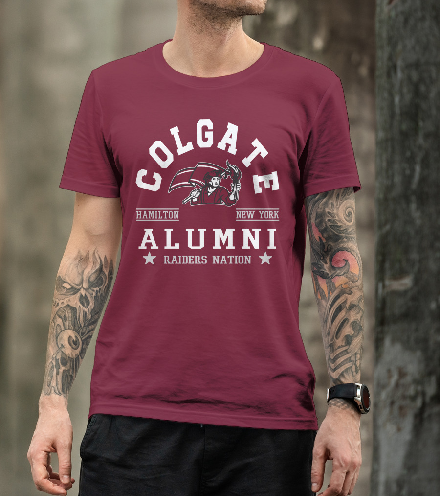 Colgate Alumni Raiders Nation Hamilton New York T-Shirt