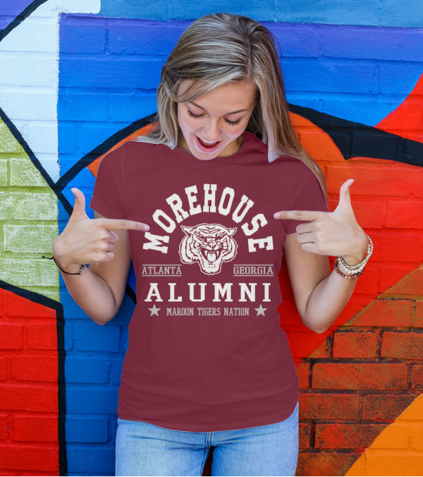 Morehouse College Alumni Maroon Tigers Nation Atlanta Georgia T-Shirt