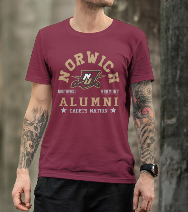 Norwich Alumni Northfield Vermont Cadets Nation T-Shirt