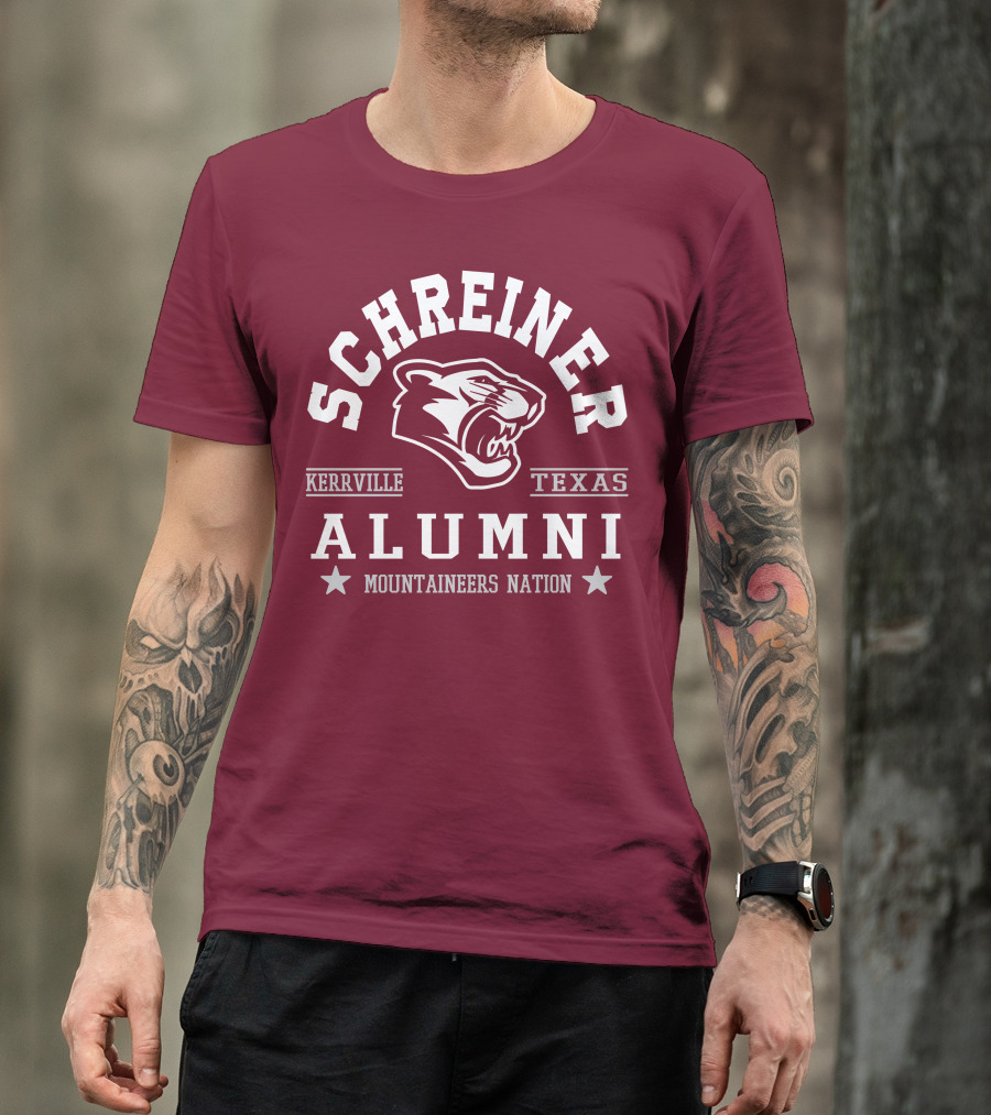 Schreiner Kerrville Texas Alumni Mountaineers Nation T-Shirt