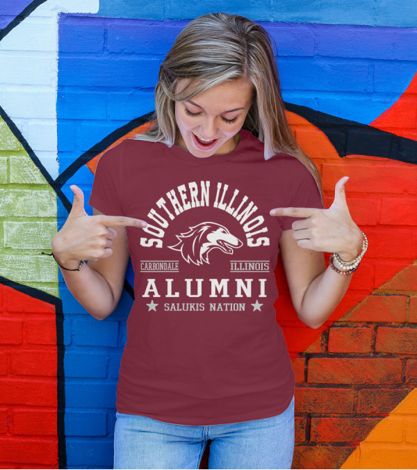 Southern Illinois Carbondale Salukis Alumni Nation T-Shirt