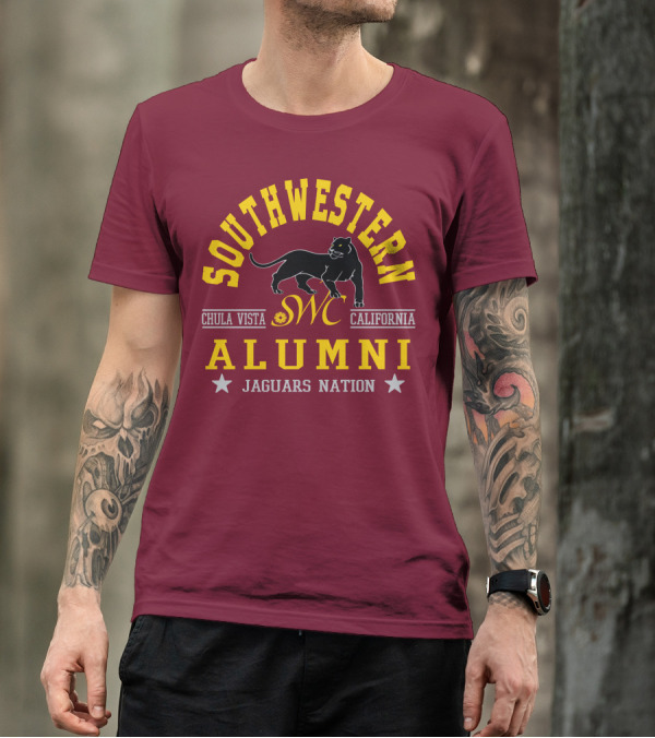 Southwestern Alumni Chula Vista California Jaguars Nation SWC T-Shirt