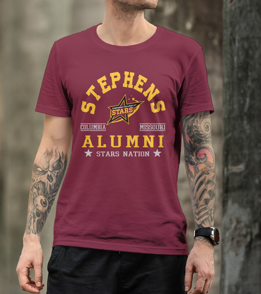 Stephens College Stars Alumni Columbia Missouri Stars Nation T-Shirt