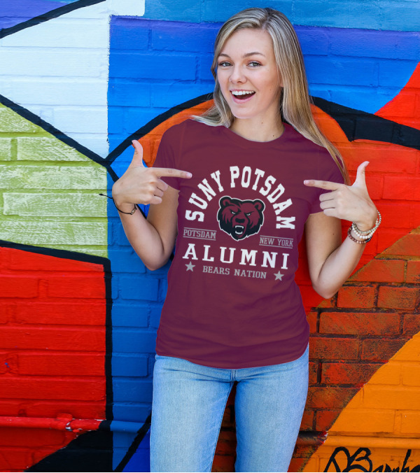 SUNY Potsdam Alumni Bears Nation New York T-Shirt