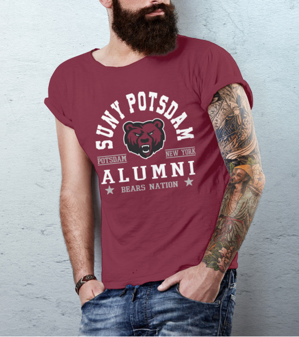 SUNY Potsdam Alumni Bears Nation New York T-Shirt