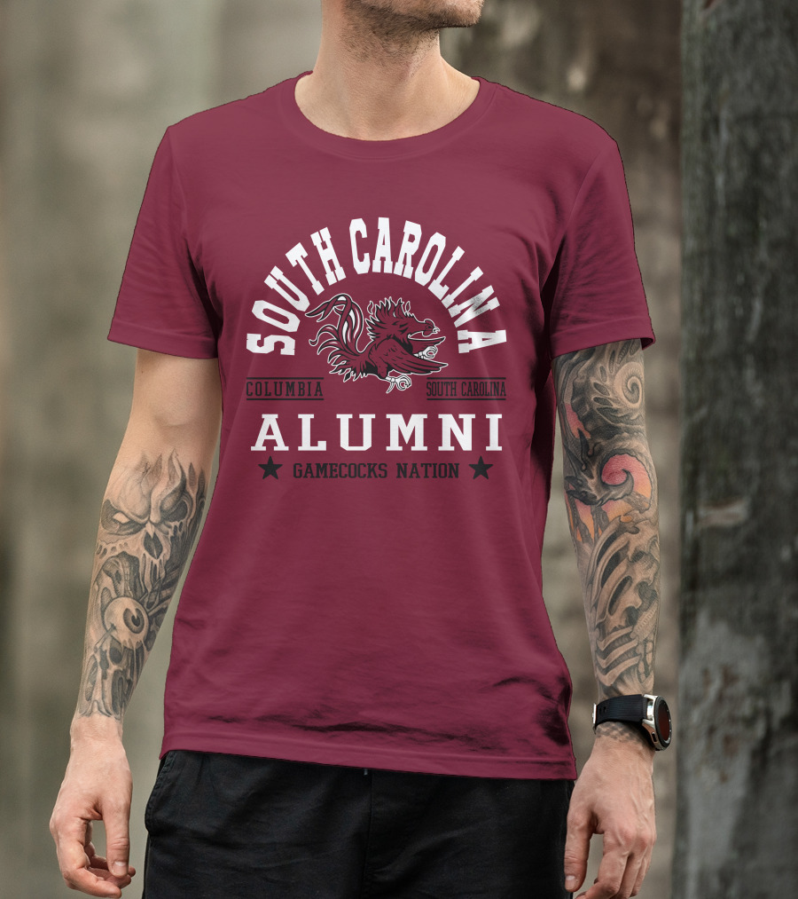 South Carolina Alumni Columbia Gamecocks Nation T-Shirt