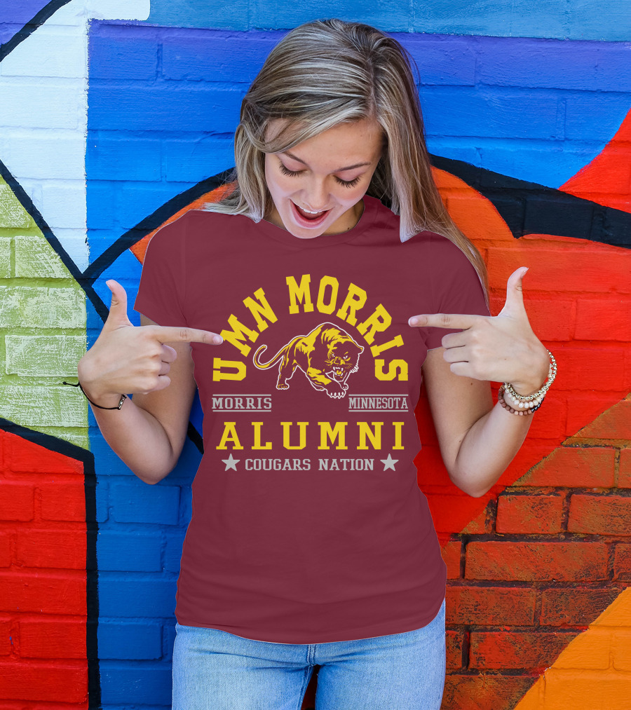 UMN Morris Alumni Cougars Nation Minnesota T-Shirt