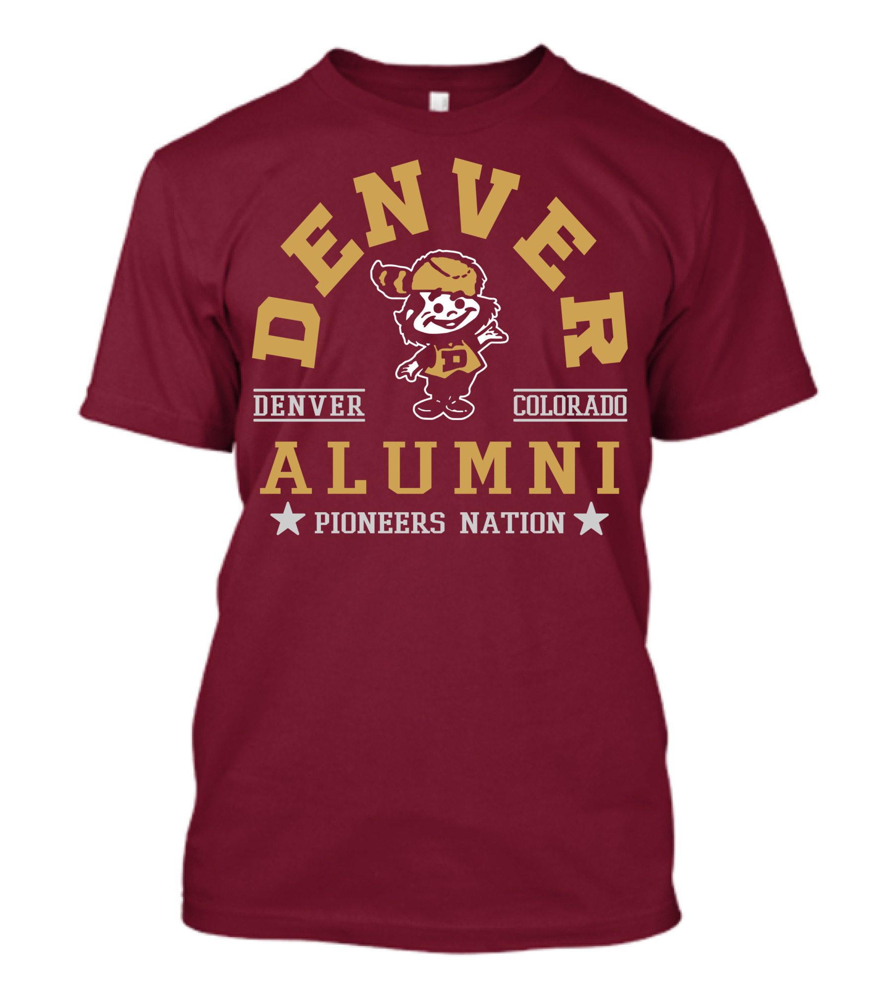 Denver Colorado Alumni Pioneers Nation T-Shirt