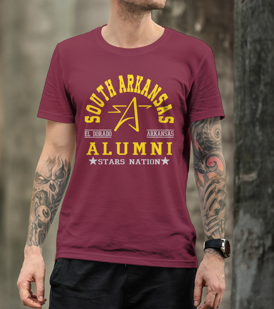 South Arkansas El Dorado Alumni Stars Nation Arkansas T-Shirt