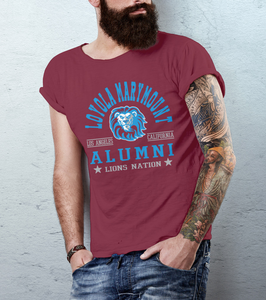 Loyola Marymount University Alumni Lions Nation Los Angeles California T-Shirt