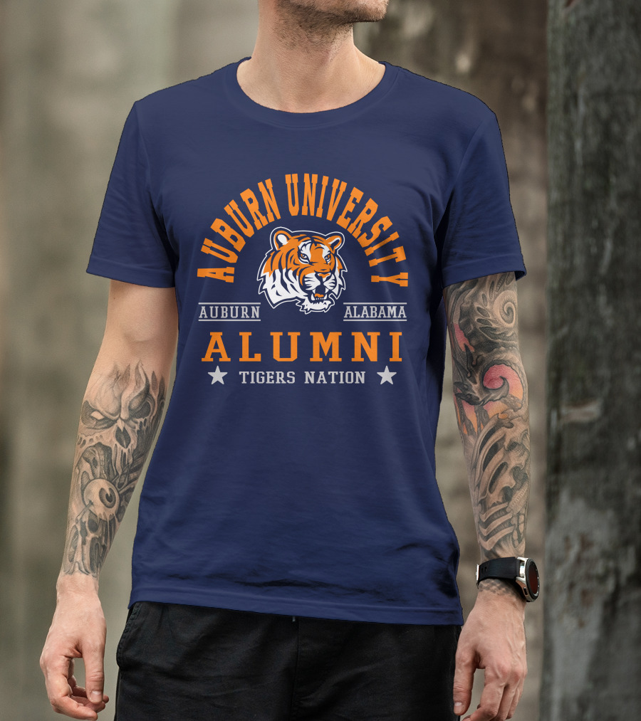 Auburn University Alumni Tigers Nation Auburn Alabama T-Shirt