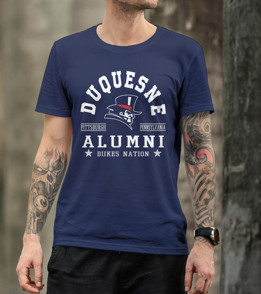 Duquesne Alumni Pittsburgh Pennsylvania Dukes Nation T-Shirt