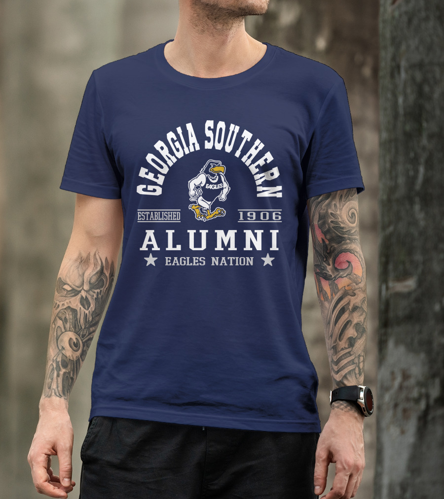 Georgia Southern Eagles Alumni Established 1906 Nation T-Shirt