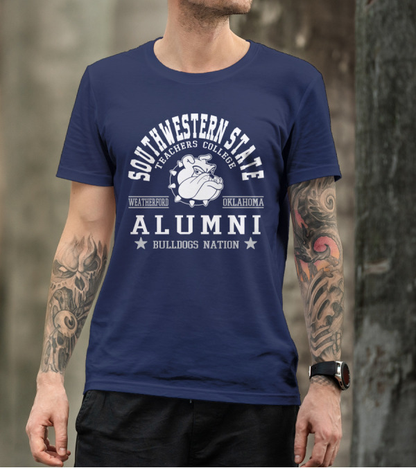 Southwestern State Teachers College Alumni Bulldogs Nation Weatherford Oklahoma T-Shirt