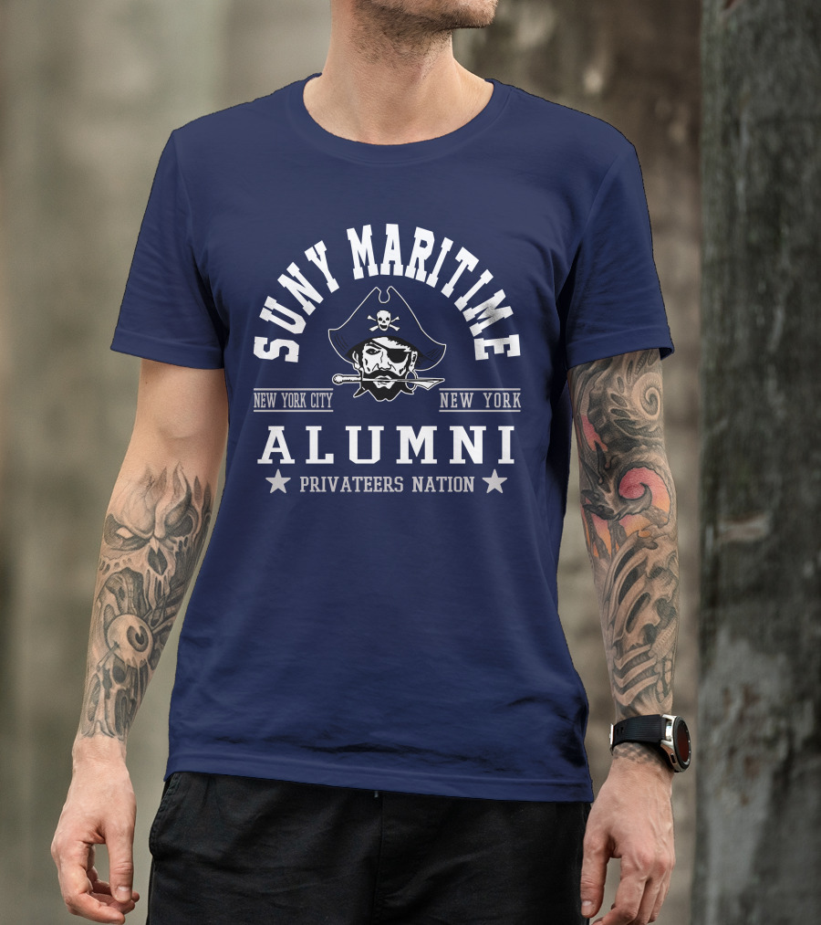 SUNY Maritime Alumni Privateers Nation New York City T-Shirt