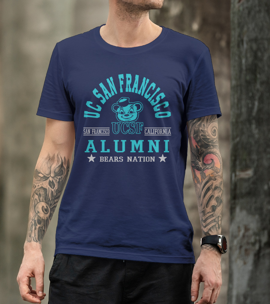 UC San Francisco California UCSF Alumni Bears Nation T-Shirt