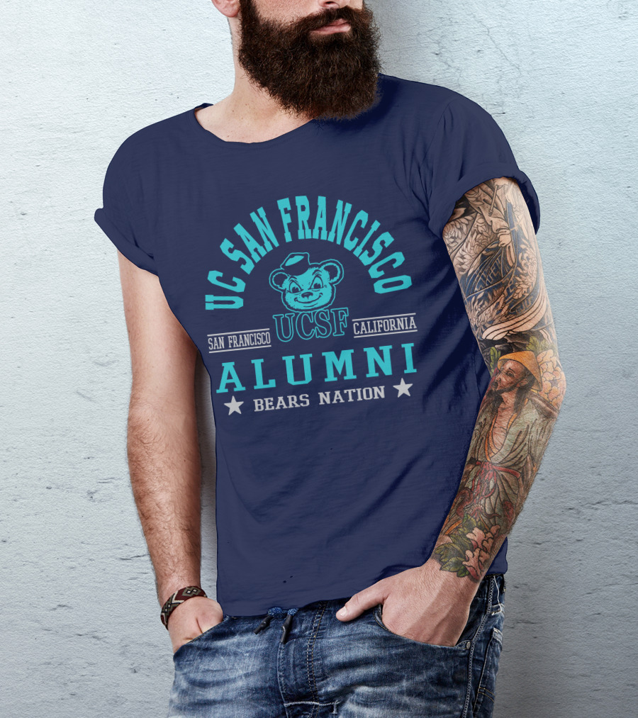 UC San Francisco California UCSF Alumni Bears Nation T-Shirt