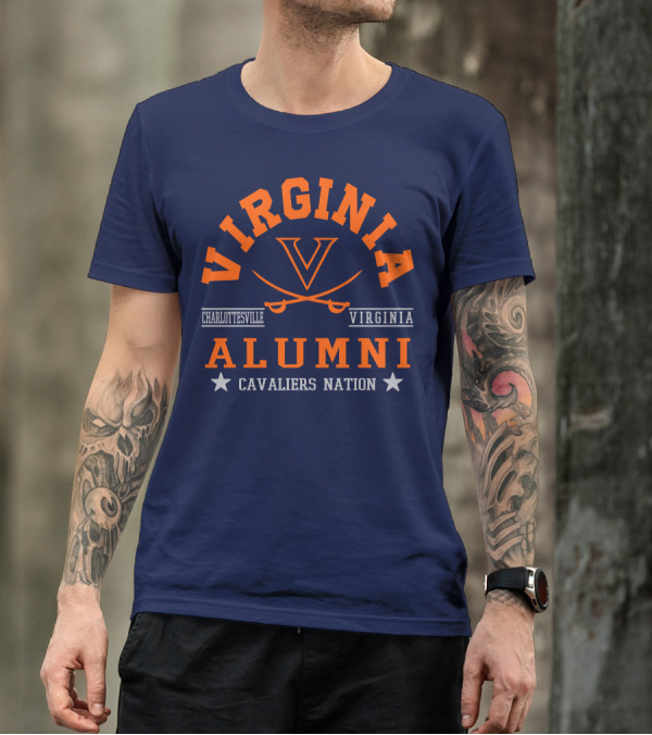 Virginia Alumni Cavaliers Nation Charlottesville Virginia T-Shirt