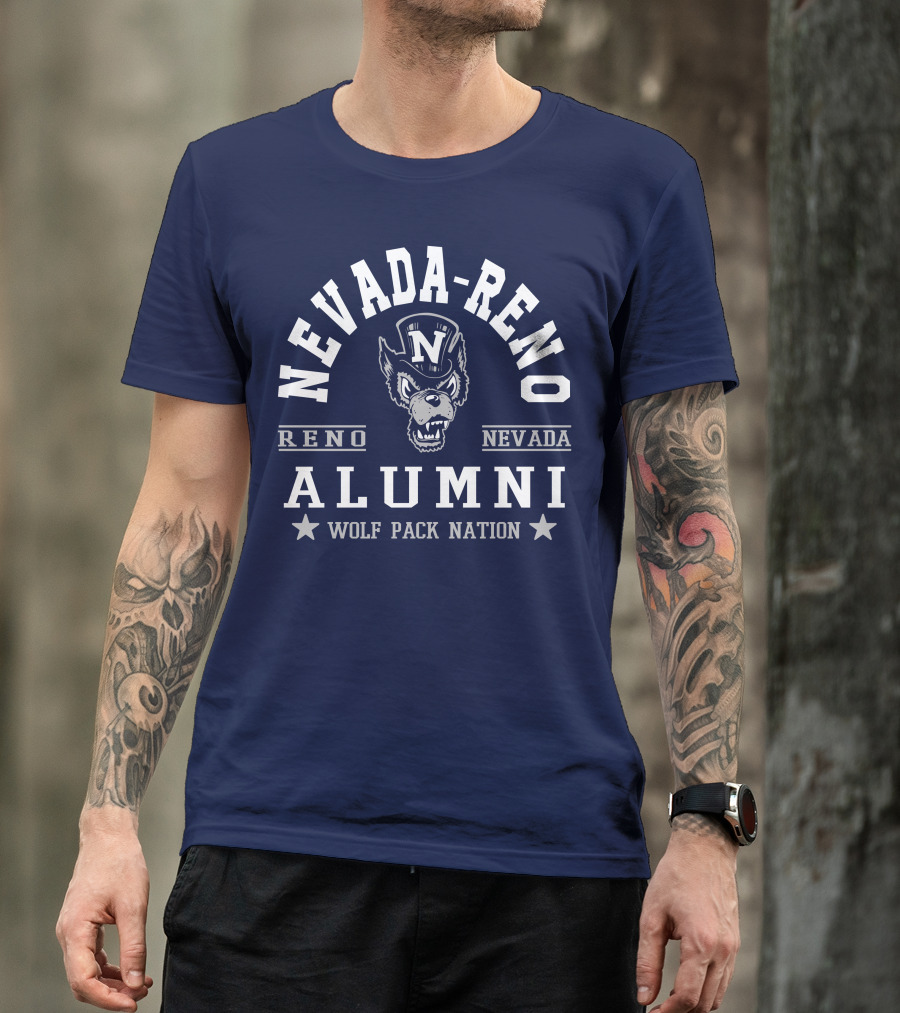 Nevada-Reno Alumni Wolf Pack Nation T-Shirt