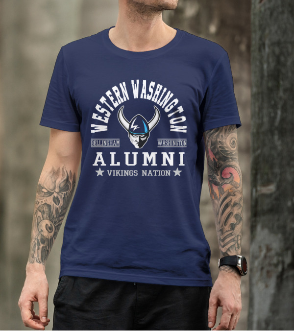 Western Washington Alumni Bellingham Vikings Nation T-Shirt