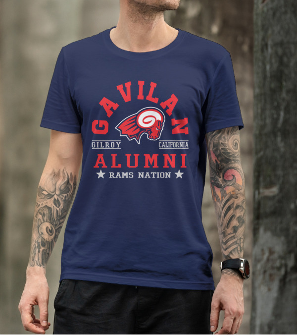 Gavilan College Alumni Rams Nation Gilroy California T-Shirt
