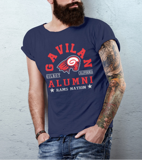 Gavilan College Alumni Rams Nation Gilroy California T-Shirt