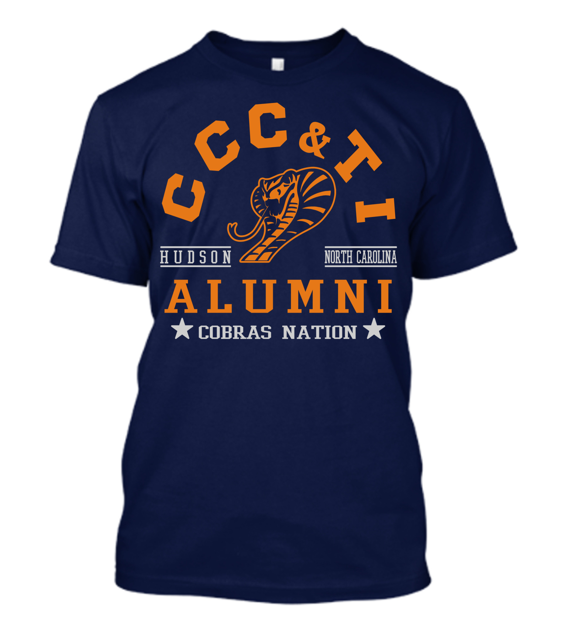 CCC And TI Alumni Cobras Nation Hudson North Carolina T-Shirt